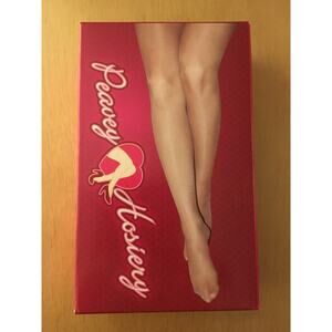 New Women’s/Men’s Hooters Girls Uniform Pantyhose Suntan Q Over 6’0” To 230lbs